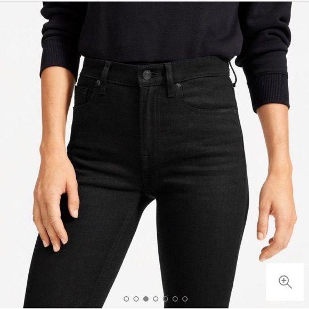 BLACK Label High Waist black Ankle Skinny Jeans